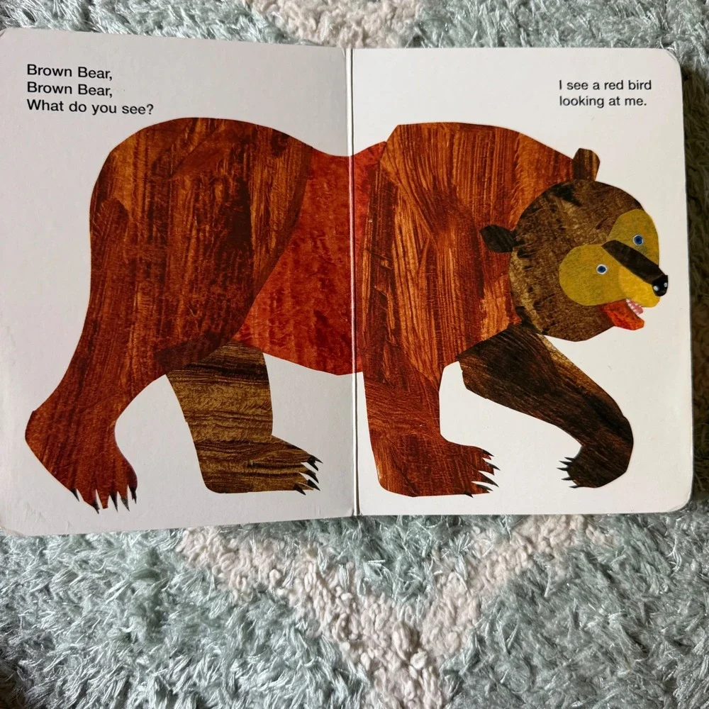 Brown Bear, Brown Bear, What Do You See? Bill Martin Jr Eric Carle Board Book